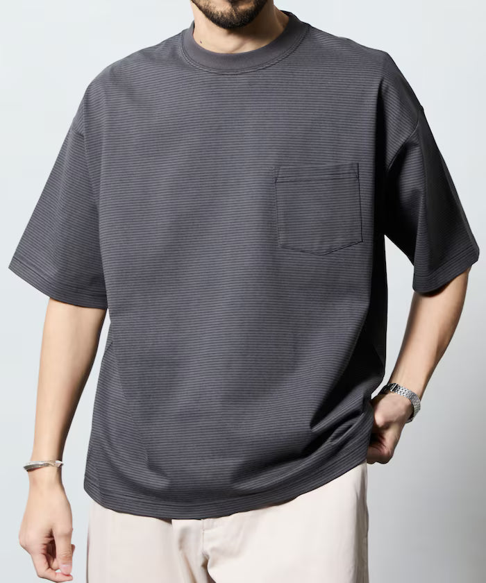 STORATECH/Wide Silhouette Crew Neck T-Shirt/Antibacterial/Odor Resistant/Antimicrobial/UV Cut/Contact Cooling/Water Absorbent and Quick Drying 【Limited Edition】