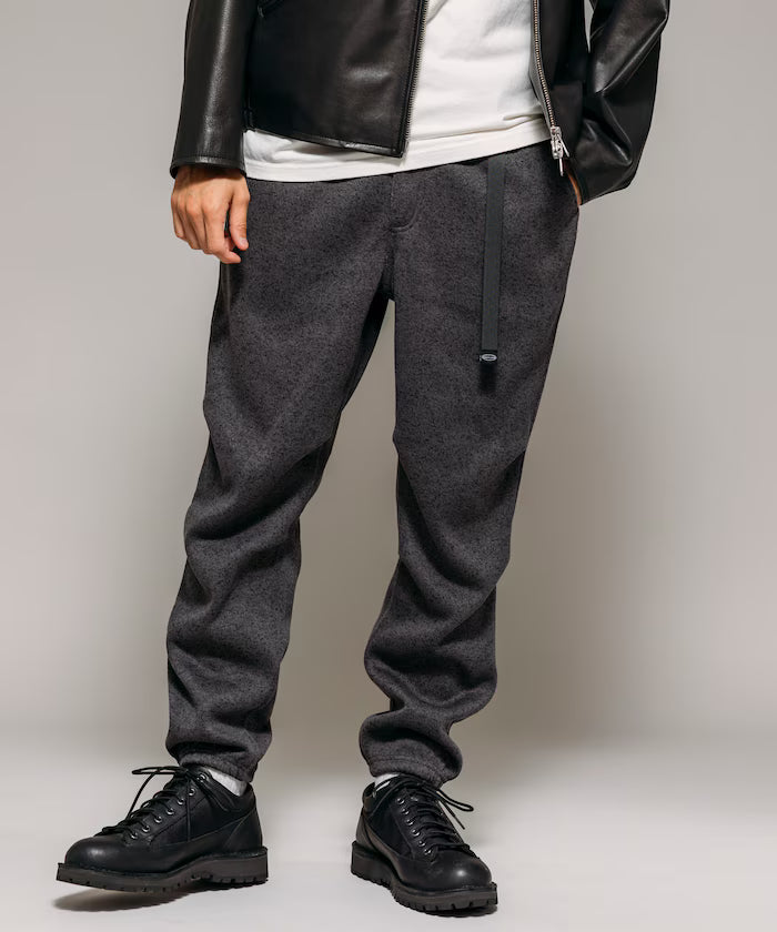 Relaxed Fit Knit Fleece Easy Jogger Pants
