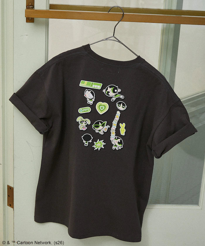 Powerpuff Girls Seal Style T-Shirt Limited Release - Black