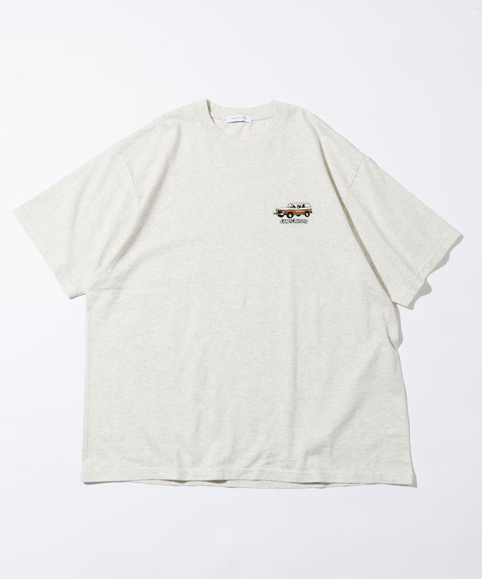 Relaxed Fit Land Cruiser 60 Back Print Short Sleeve Crew Neck T-Shirt