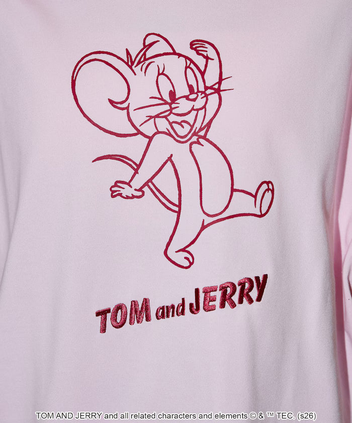 <Functional Material> TOM AND JERRY Graphic T-Shirt Limited Edition