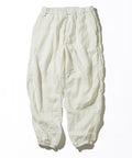 Belgium Linen Gym Tapered Pant 1.2 - White