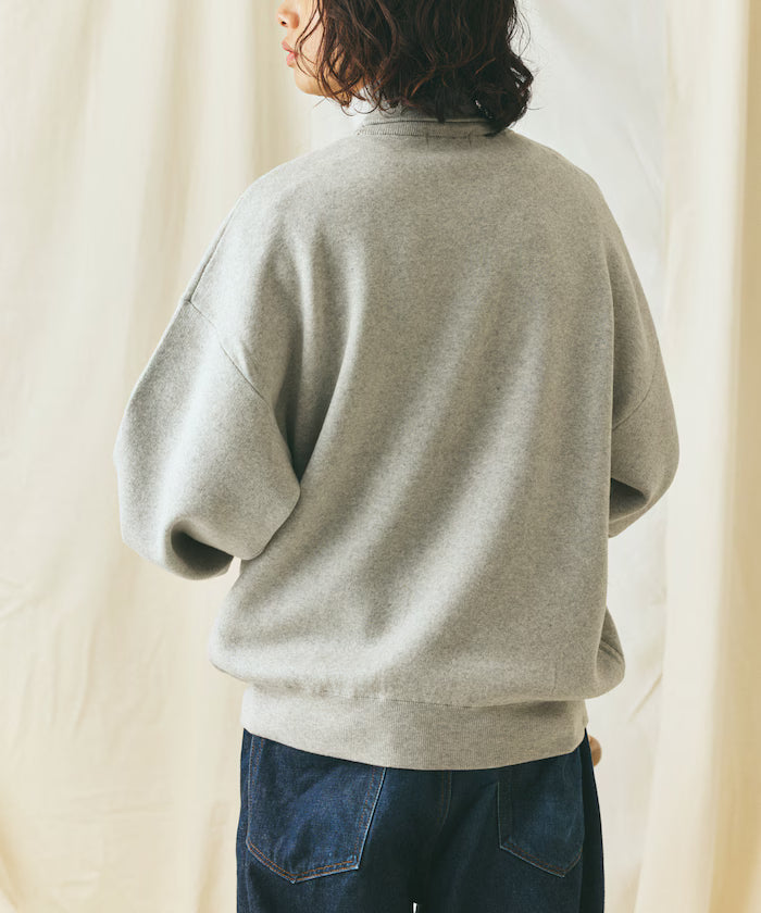 Relax Fit Sweat-Like Turtleneck Knit 【Limited Edition】