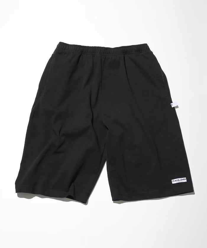 Heavy Weight Jersey Gym Shorts - Black