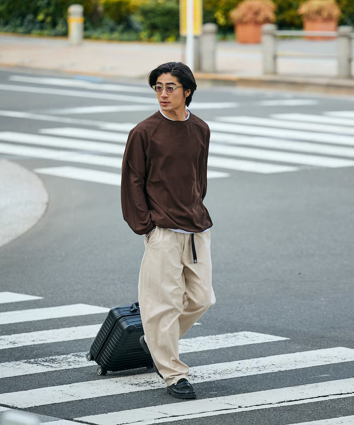 AiRide/Air Ride Relax Fit Raglan Long Sleeve Pullover/Pocketable/Quick Dry/UV Cut [Limited Edition]