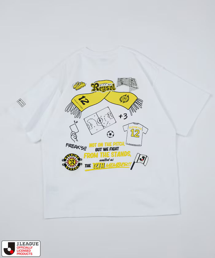 [Sales Start May 15 at 12:00] J.LEAGUE × FREAK'S STORE Exclusive SUPPORTERS SHORT SLEEVE TEE [Kashiwa Reysol]