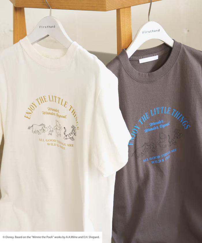 Winnie-the-Pooh Front Logo Print T-Shirt