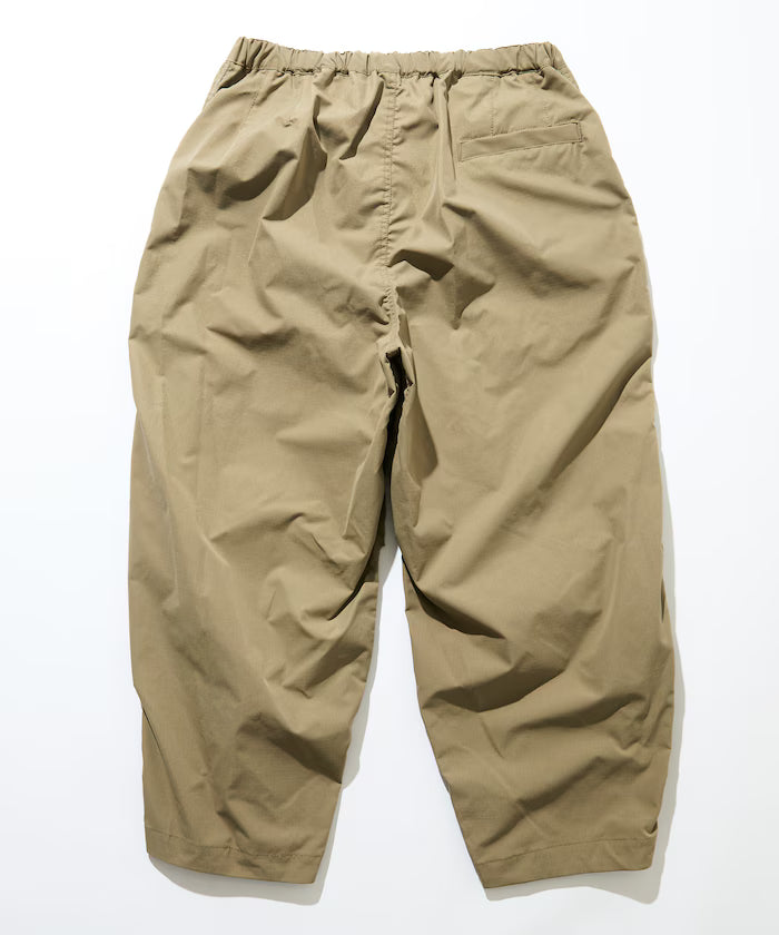 Quick Dry Fabric Wide Silhouette Poly Rip Cross Military Circus Pants/UV Cut/Quick Dry 【Limited Edition】