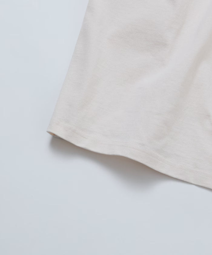 Relaxed Fit One-Point Animal Embroidery Crew Neck T-Shirt [Limited Edition]
