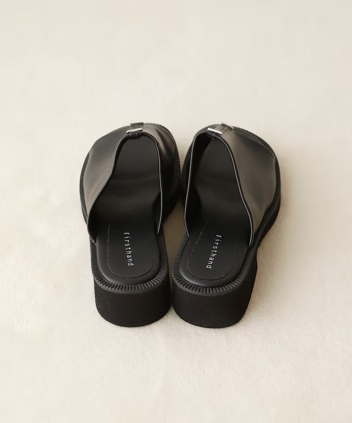 Point Silver Covered Sandals