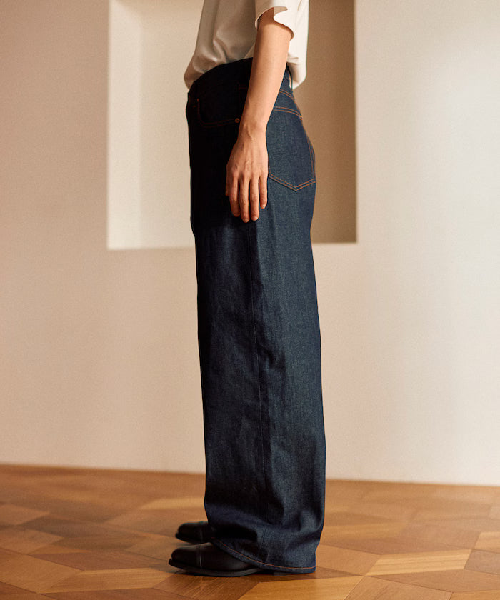 [Made in Japan] JAPAN DENIM WIDE 5PKT PANTS