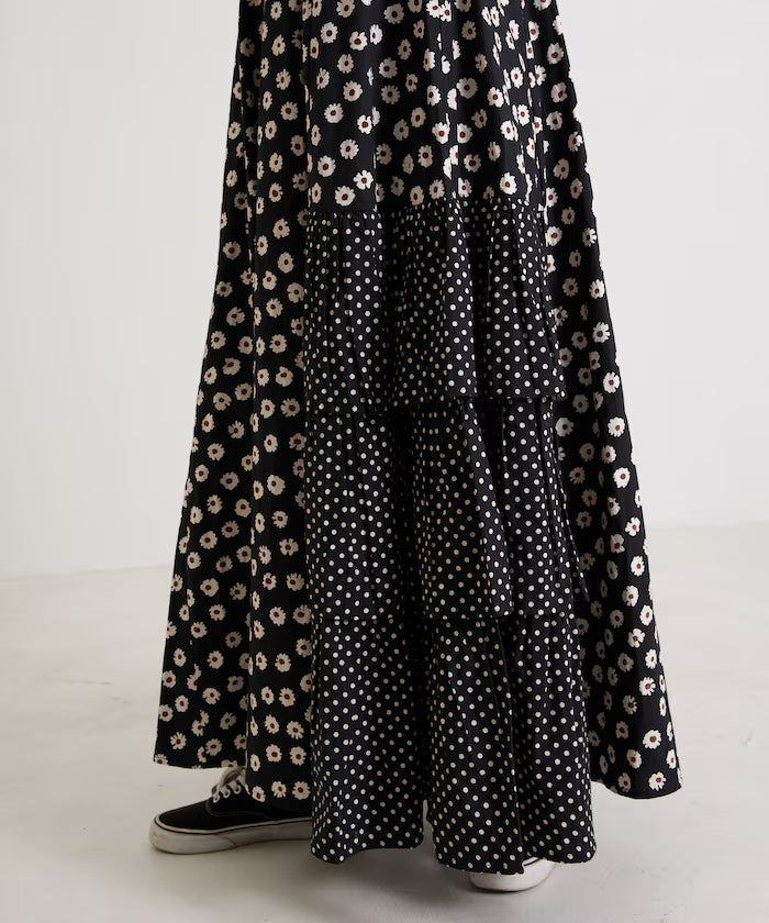 Asymmetrical Tiered Dress