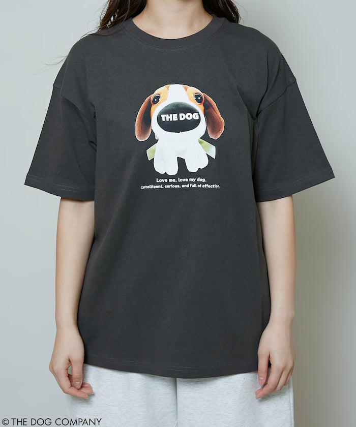 THE DOG / Plush Toy Art T-Shirt Limited Edition