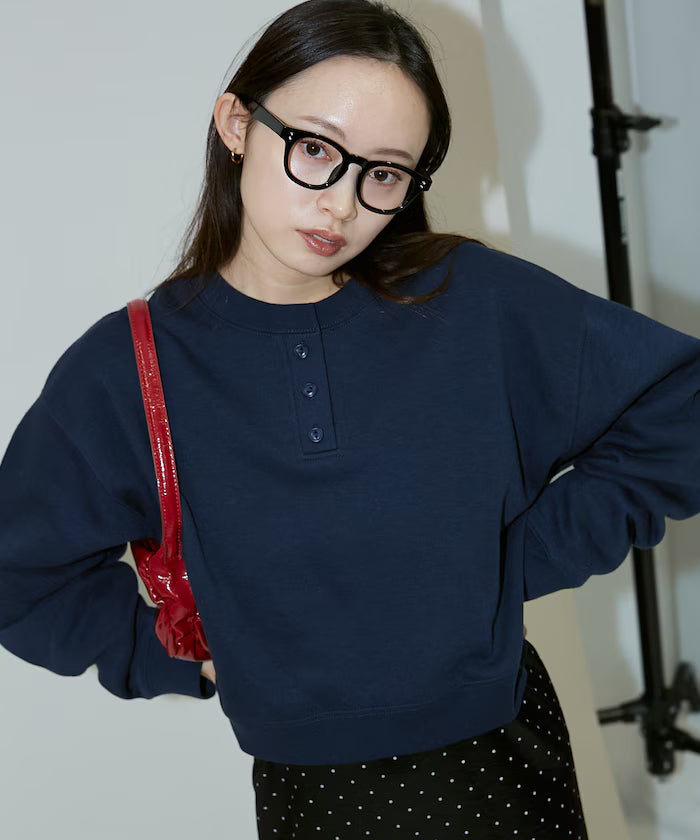 Henry Neck Sweat Pullover Limited Edition