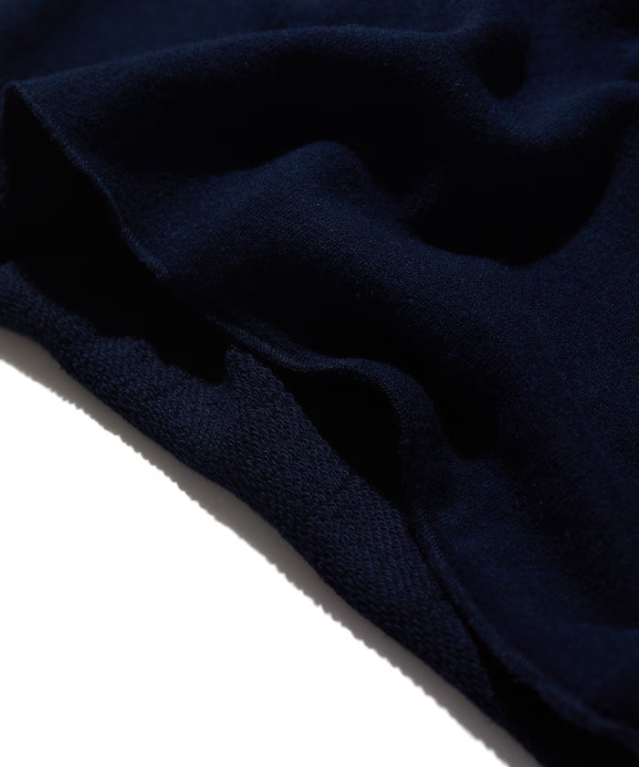 Wool Cotton Loop Back Sweat Hoodie