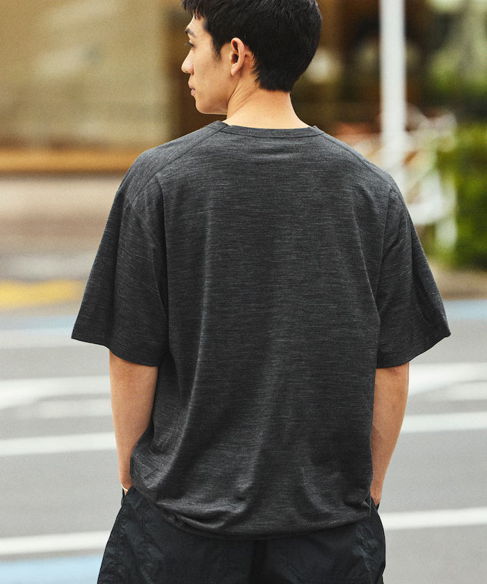 Washable Merino Wool Blend Spindle T-shirt