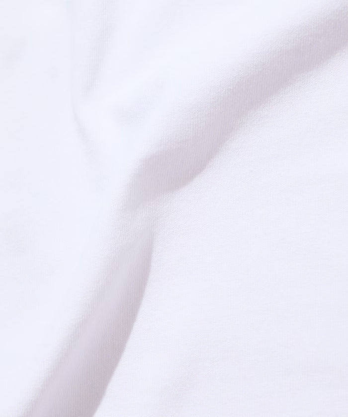 Big Silhouette Back Print Crew Neck T-Shirt / CAT Photo 【Limited Edition】