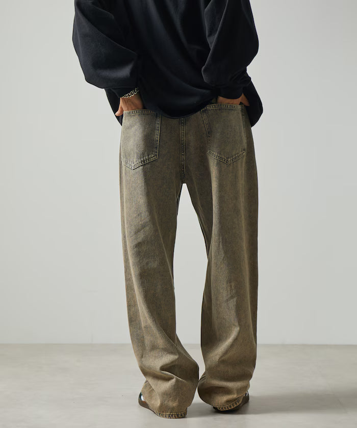Wide Straight Denim Pants [Limited Edition]