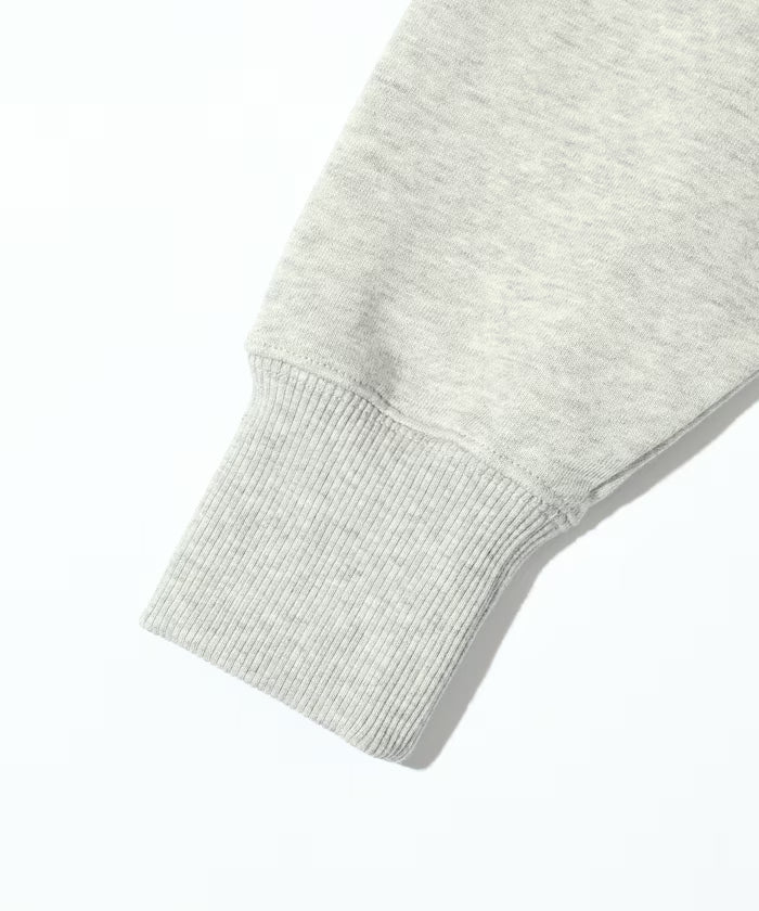 Organic Cotton Gather Ribbon Sweat / Relaxed Fit / French Terry Sweat