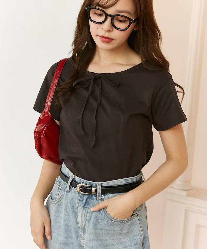 Drawstring Ribbon T-Shirt Limited Edition