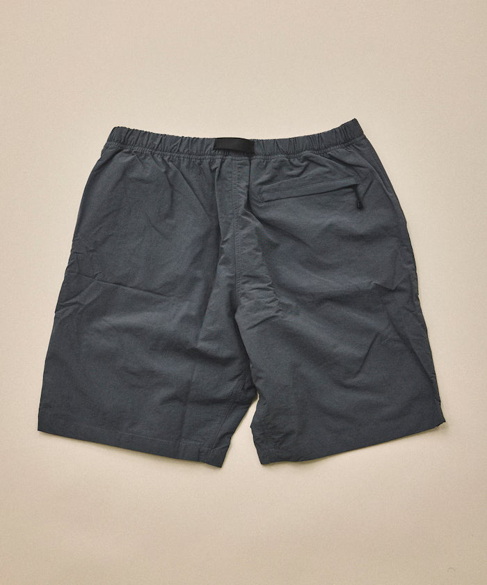Relaxed Fit Recycled Nylon Webbing Belt Shorts