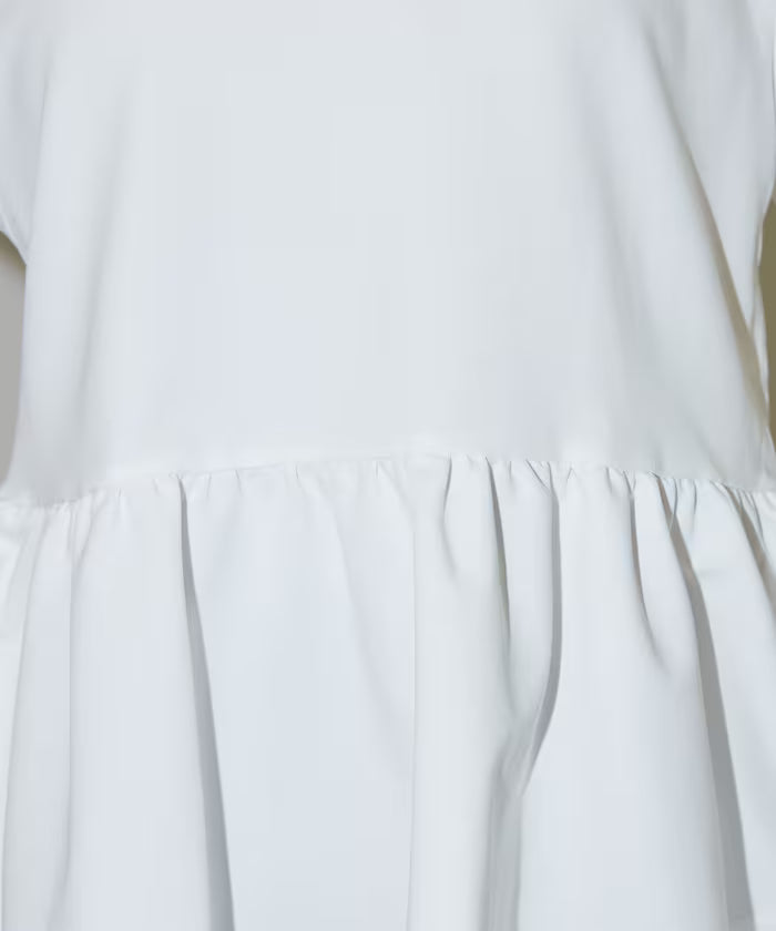 <Contact Cooling> Cool Ponchi Peplum T-Shirt Limited Edition