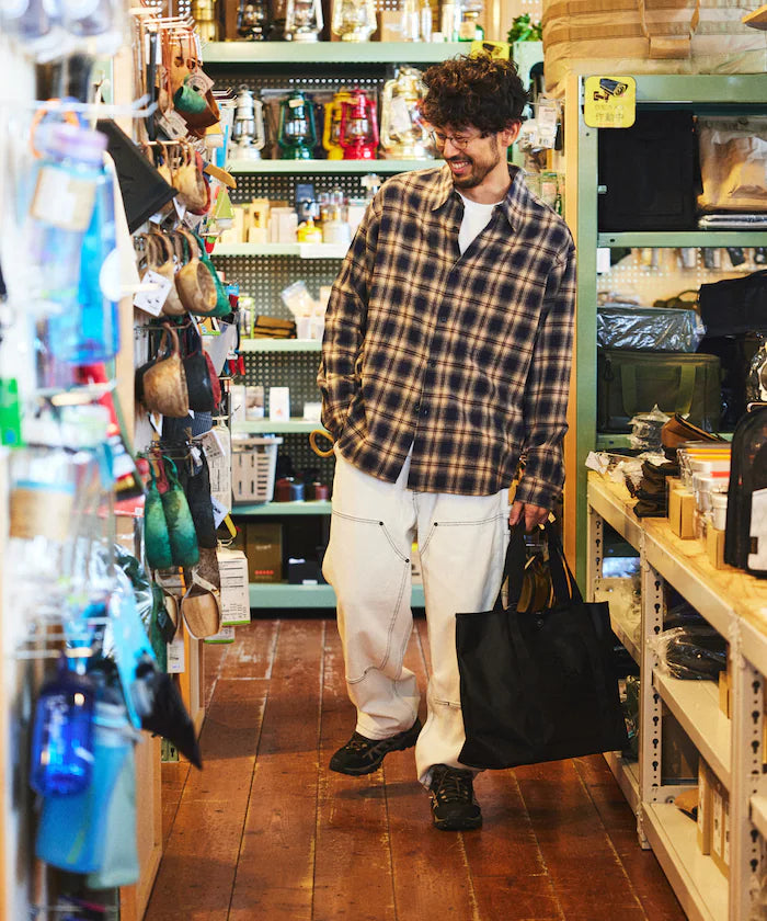 Relax Fit Relaxed Fit Regular Color Flannel Check Shirt [Limited Edition]