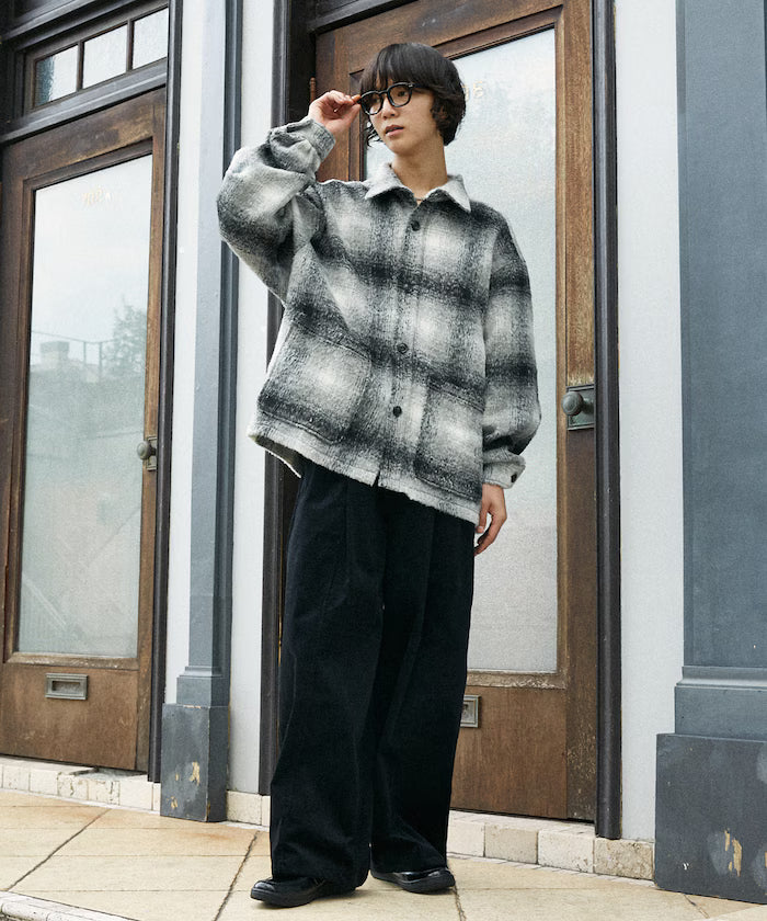 Shaggy Over Check Jacket [Limited Edition]
