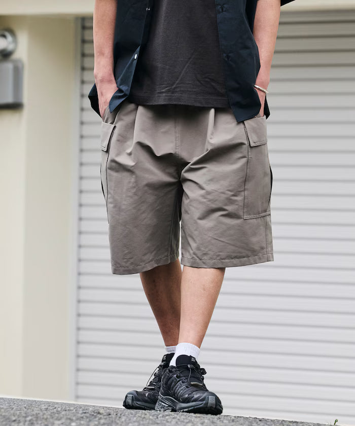 Limited Edition Drymix(R) Dry Mix Wide Silhouette Utility Short Cargo Pants Quick Dry UV Cut