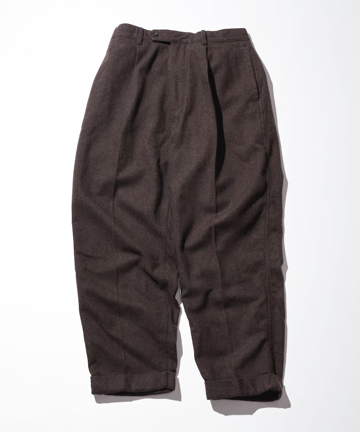 Wool Flannel Pant - Brown