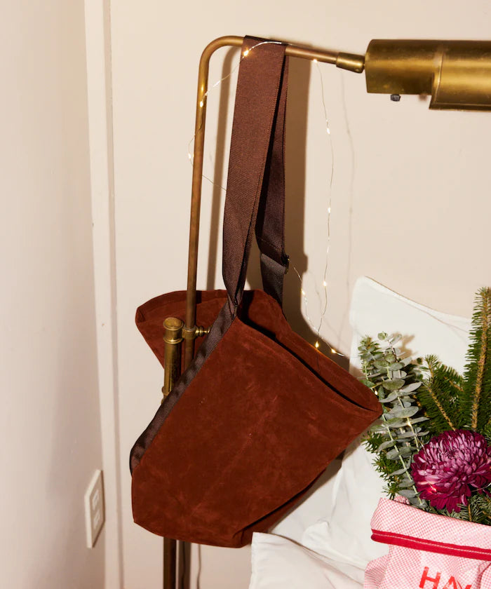 Custom ECO SUEDE SHOULDER BAG Eco Suede Shoulder Bag