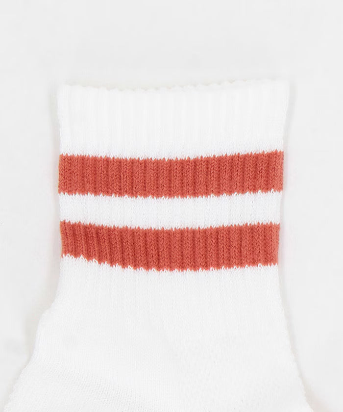 Washi 2-Line Quarter Socks (Fits 25.0-27.0cm)