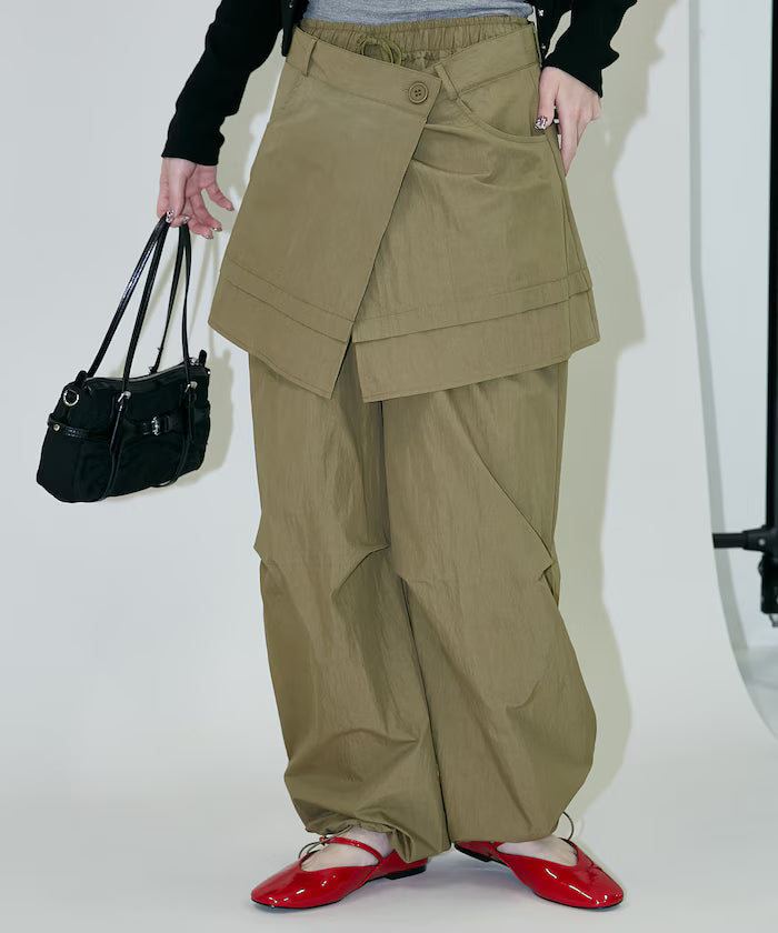 2WAY Skirt with Nylon Pants Limited Edition
