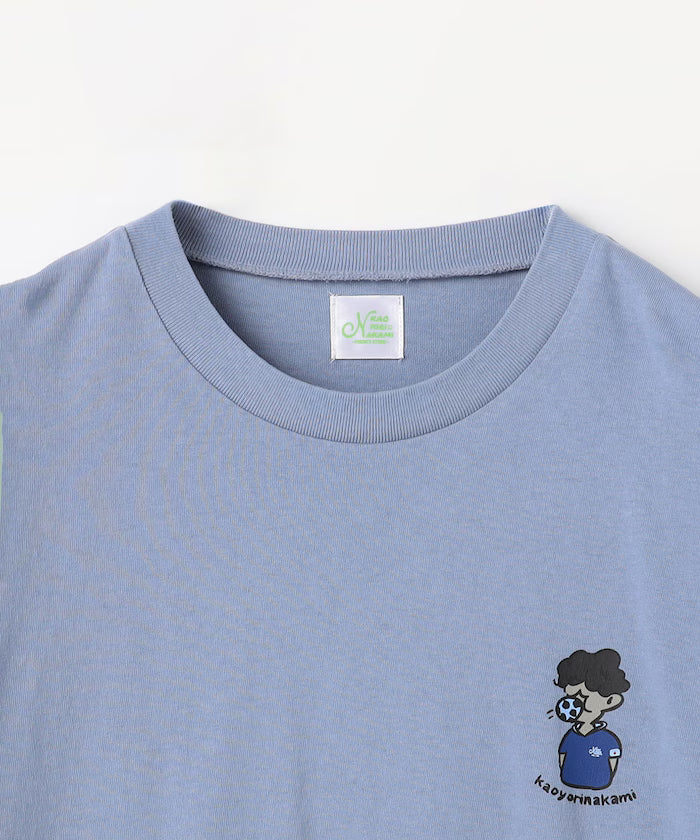 [Starting sale on May 22 at 12:00] kaoyorinakami × FREAK'S STORE/ Kaoyorinakami limited edition soccer ball boy Tee