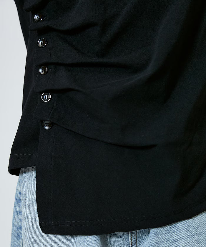 Button Design T-Shirt Limited Edition