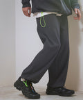 Spindle Tech Thermal Easy Wide Pants - Charcoal Gray
