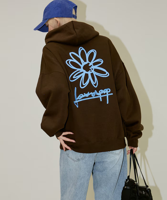 LOVE POP STUDIO FLOWER GRAPHIC HOODIE【Limited Edition】
