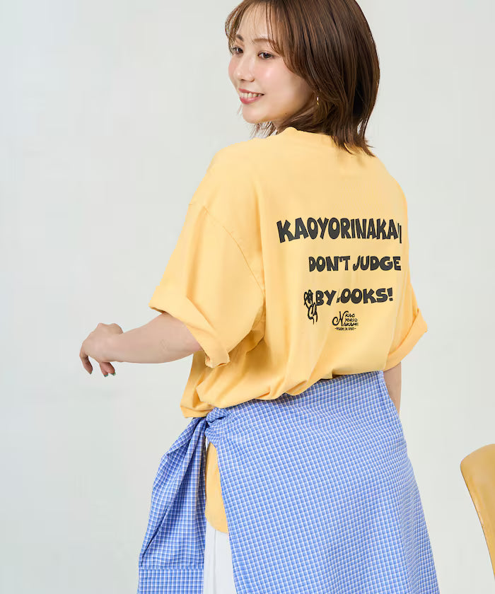 [May 22 12:00 Start of Sales] kaoyorinakami × FREAK'S STORE / Kaoyorinakami Special Order Peace Boy Tee