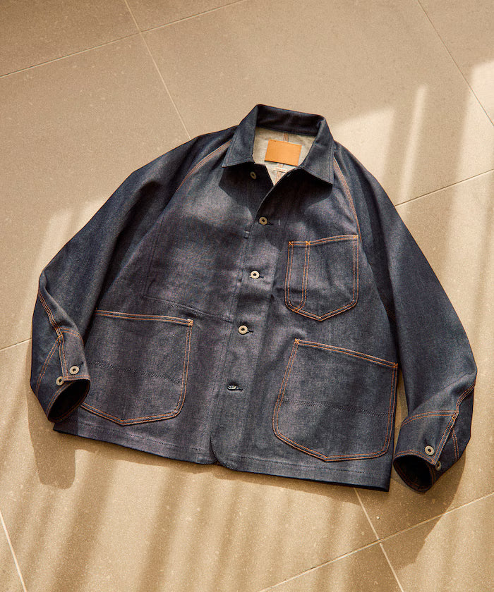 [Made in Japan] JAPAN DENIM COVERALL JACKET