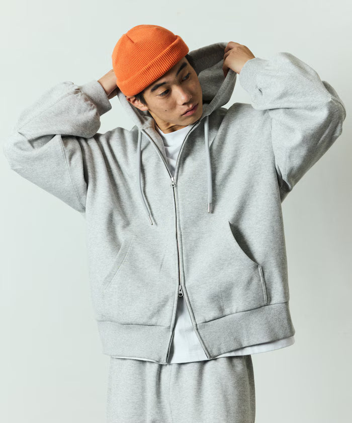 Relaxed Fit Bonding Zip-Up Parker [Limited Edition]