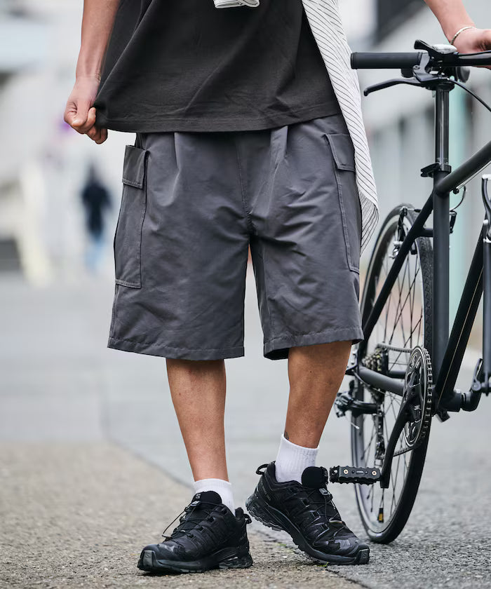 Limited Edition Drymix(R) Dry Mix Wide Silhouette Utility Short Cargo Pants Quick Dry UV Cut
