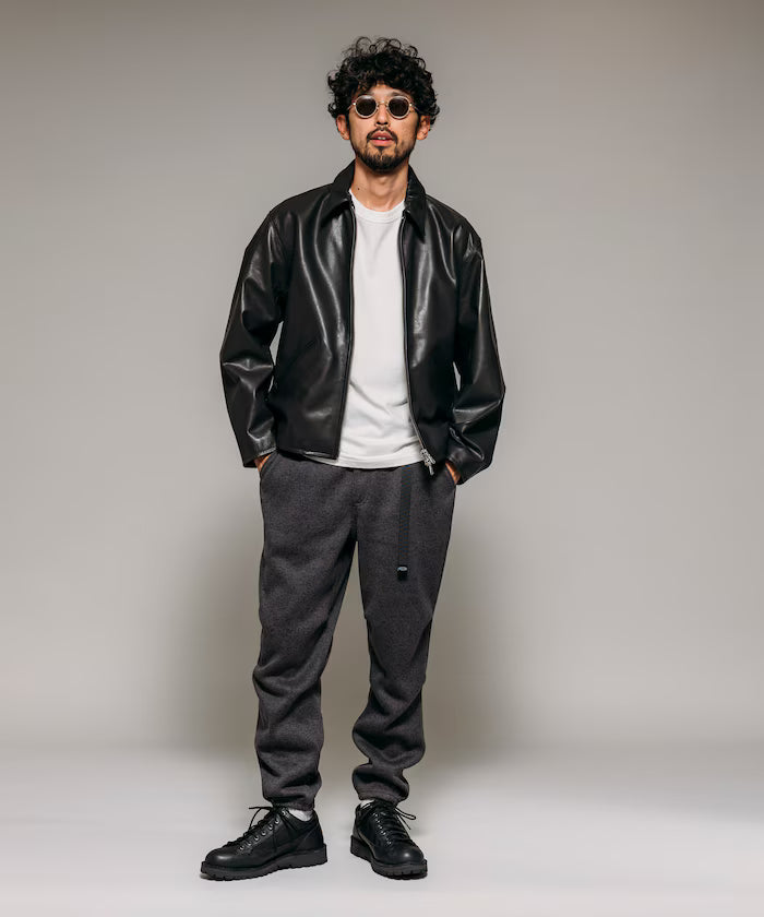 Relaxed Fit Knit Fleece Easy Jogger Pants
