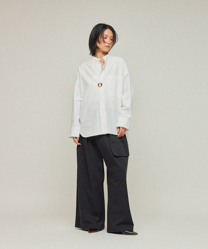 High Count Chino Wide Pants