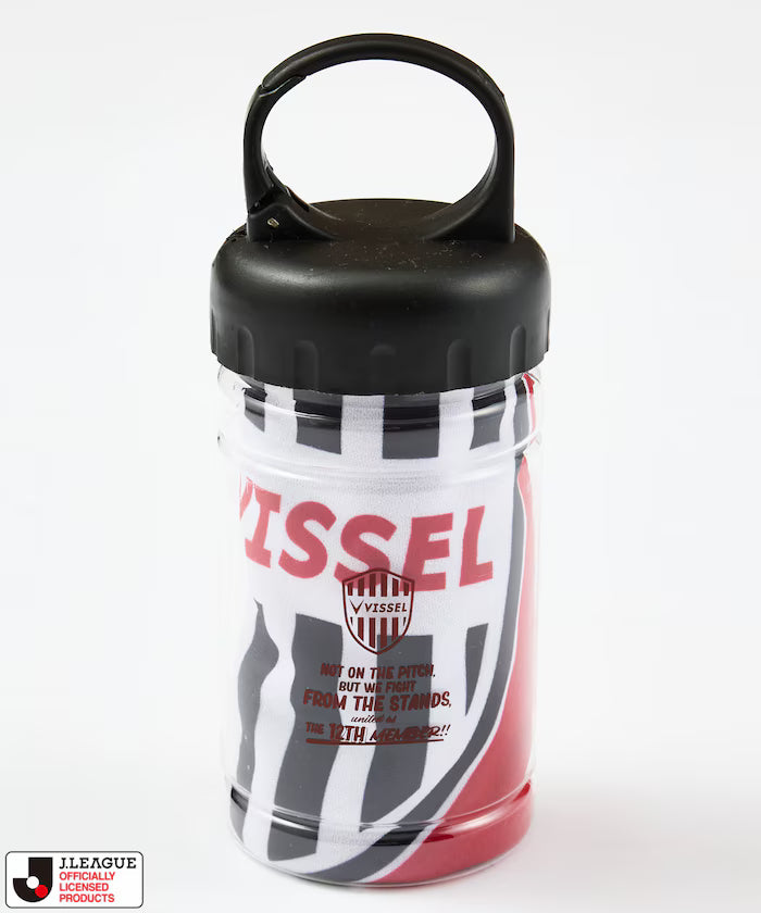 [Sales Start May 15 12:00] J.LEAGUE × FREAK'S STORE Exclusive Cool Towel Muffler W/Bottle - Vissel Kobe