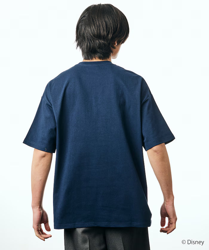 Limited Edition/DISNEY Disney Special Order Big Silhouette Front Print Crew Neck T-Shirt Fantasia