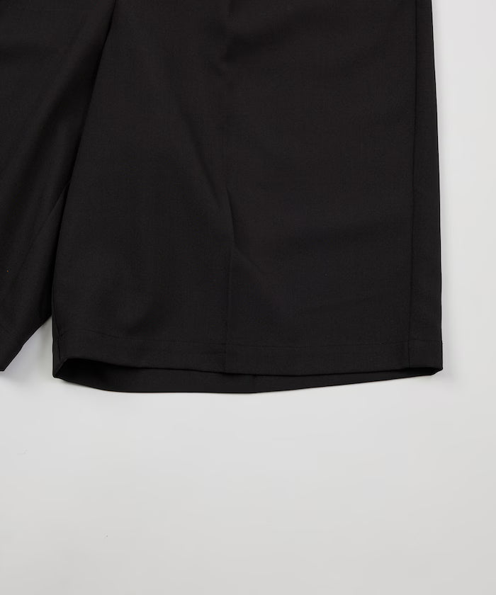 1-Tack Baggy Silhouette Slacks Short Pants