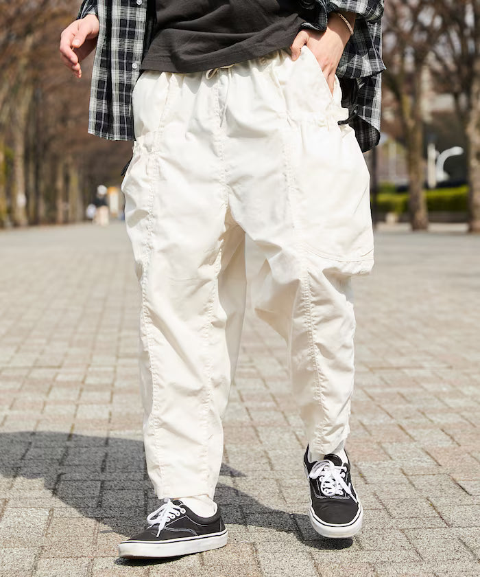 Wide Silhouette Barrel Leg Pocket Code Easy Cargo Pants [Limited Edition]