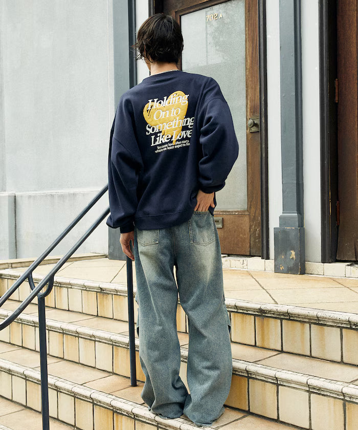 LOVE POP STUDIO HEART LOGO GRAPHIC SWEAT【Limited Edition】