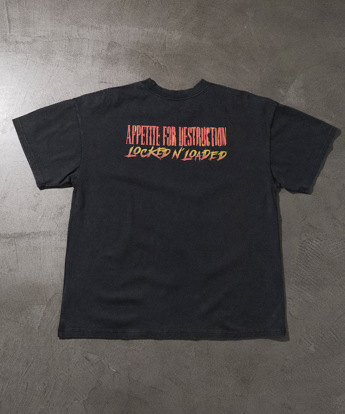 【EXCLUSIVE】GUNS N ROSES Guns and Roses Front Print Crew Neck T-Shirt