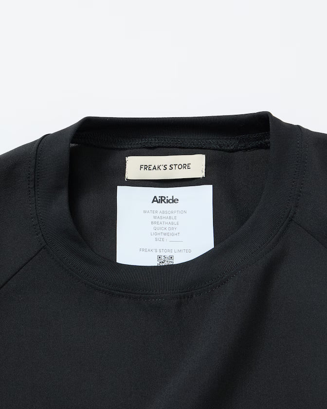 AiRide/Air Ride Relaxed Fit Raglan Short Sleeve Pullover/Moisture Wicking/UV Cut/Hem Code [Limited Edition]